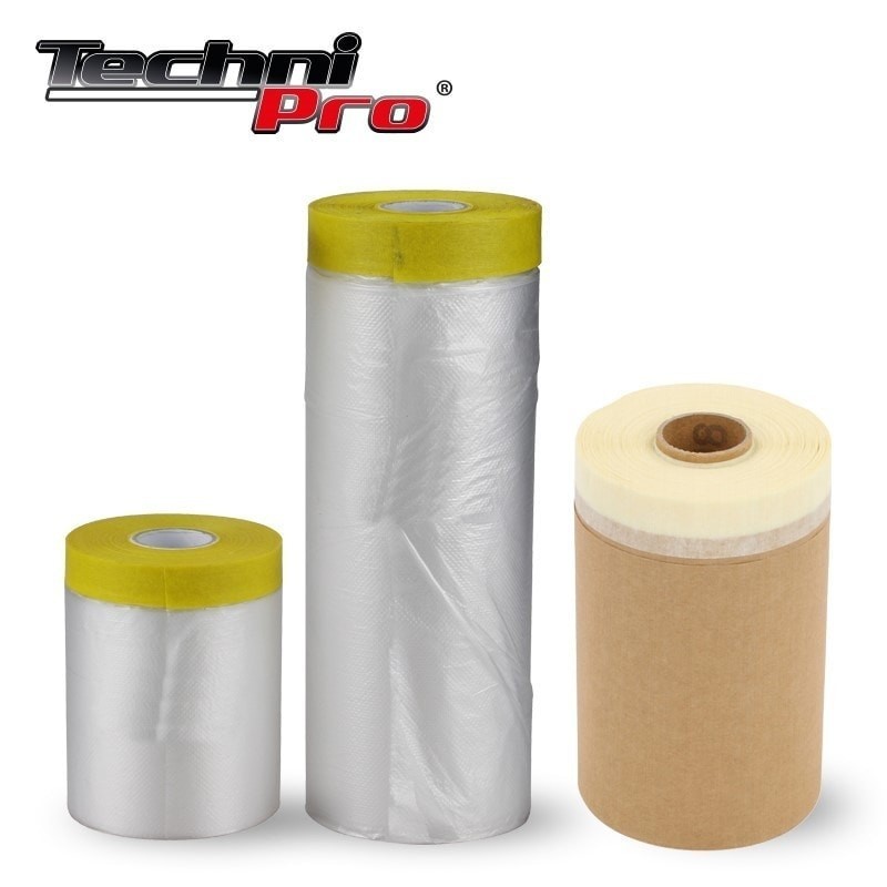 TechniPro Pack masquage (ruban 36mm, film 140cm, kraft 30cm)