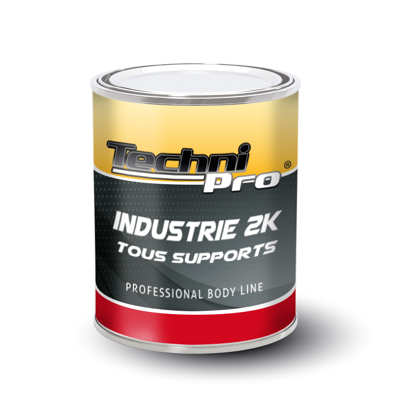Technipro Peinture industrie 2K tous supports - nécessite diluant (5%) et durcisseur (6:1)